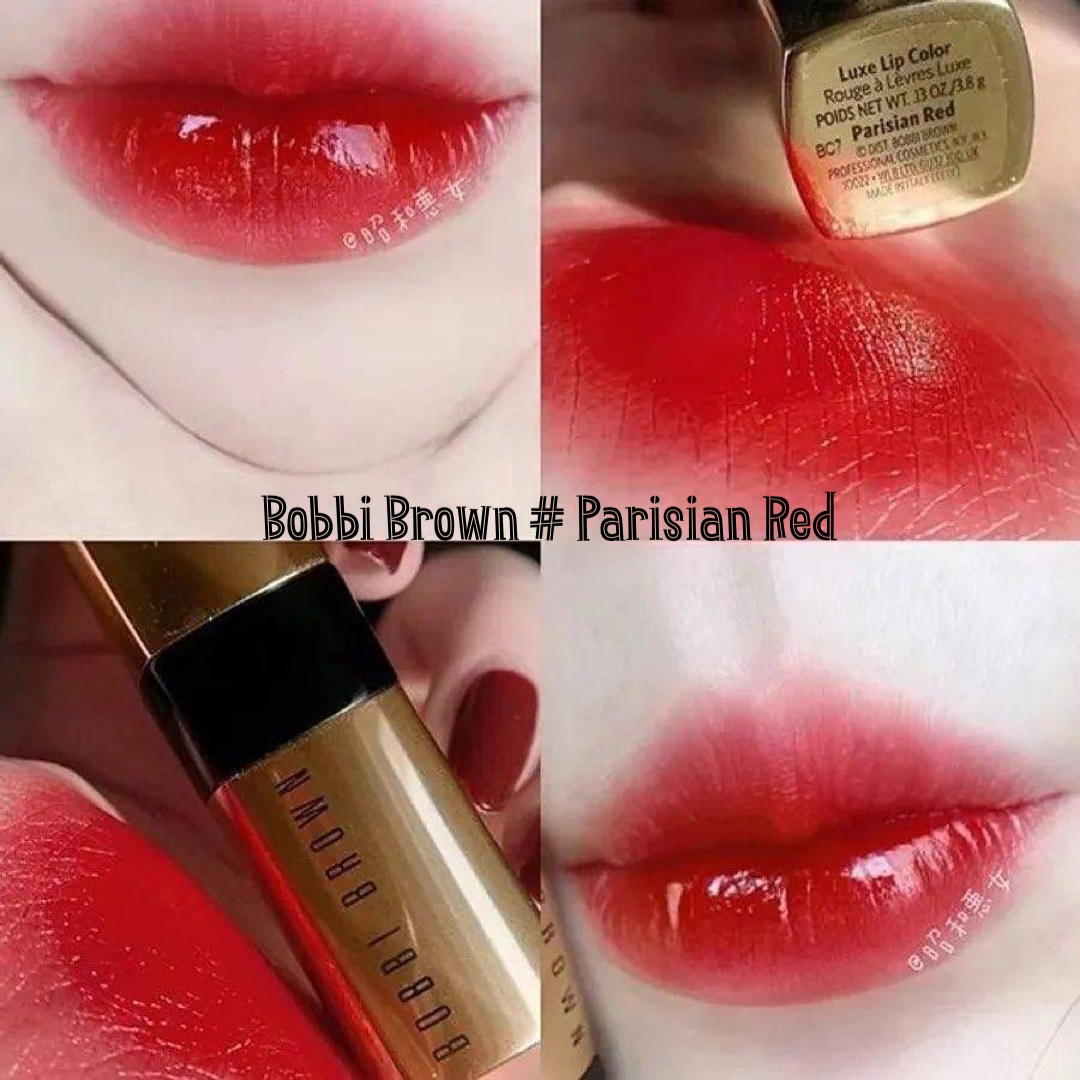 ลิปสติก Bobbi Brown Luxe Lip Color 2.5g สีParisian Red