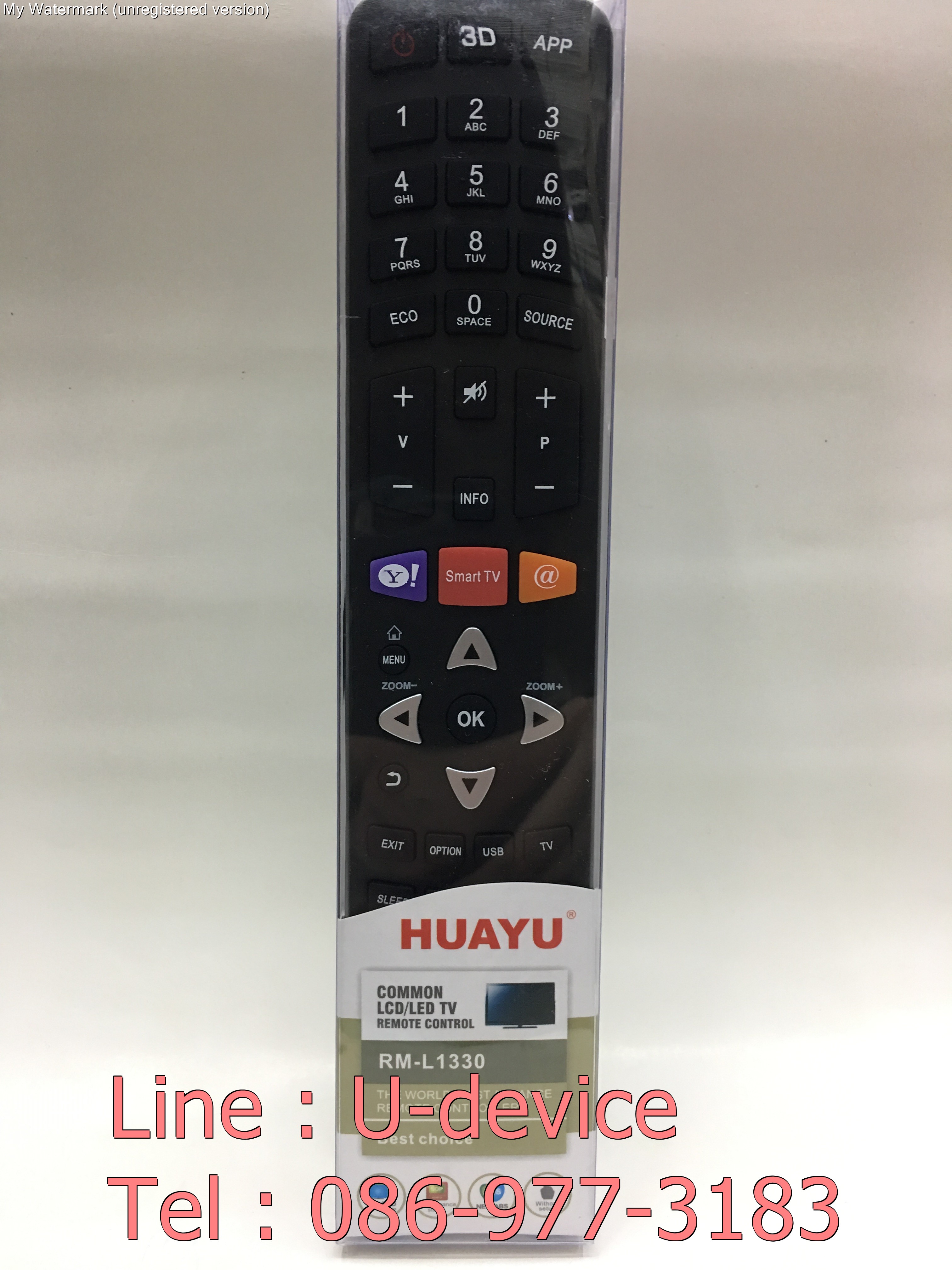 รีโมทรวมทีวี TCL รุ่น L1330
