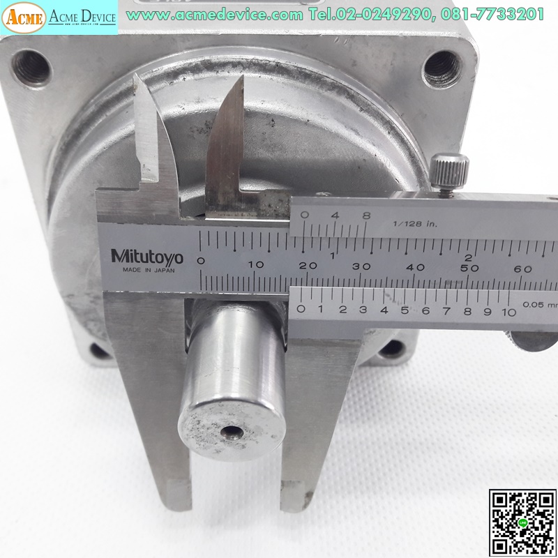 Gear Head Nidec Shimpo รุ่น VRSF-7D-750-YY, Ratio 7:1, เพลาเข้า 17mm, ออก 19mm