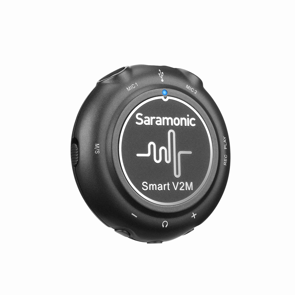 Saramonic Smart V2M Audio Interface with Dual Lavalier Microphone Kit รับประกันศูนย์ไทย 1 ปี