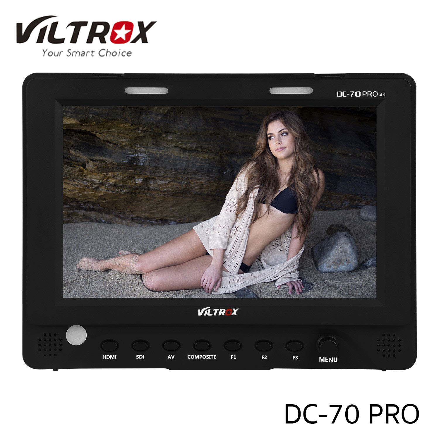 Viltrox DC-70PRO 4K 7 Inch HDMI Camera Field Monitor HDMISDIAV output IPS Screen Supports 4K รับประกันศูนย์ไทย1ปี