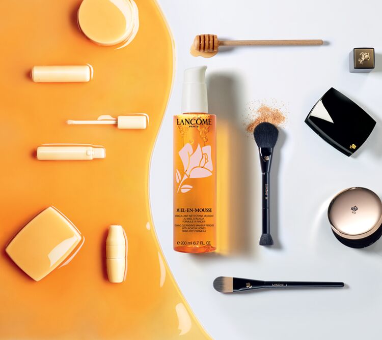 ทำความสะอาดผิวหน้า Lancome Miel-En-Mousse Foaming Cleansing Makeup Remover 200 ml