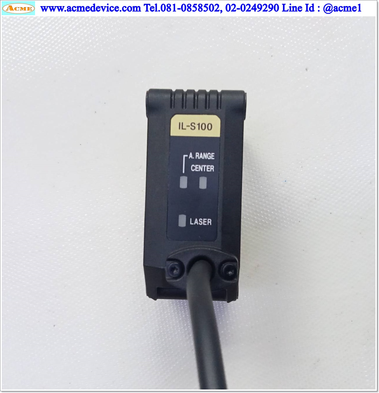 Laser Head Keyence รุ่น IL-S100, ระยะ 75 to 130mm