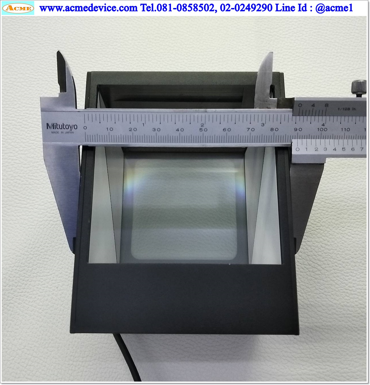 Lighting ขนาด 90 x 114 x 86 mm., 24V (ไฟสีฟ้า)