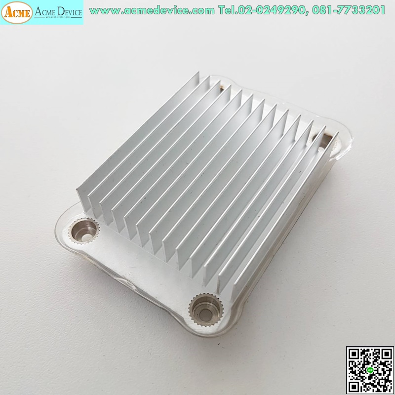 Heatsink ฮีทซิงค์ แผ่นระบายความร้อน ขนาด 4 x 6.5 x 1 cm.