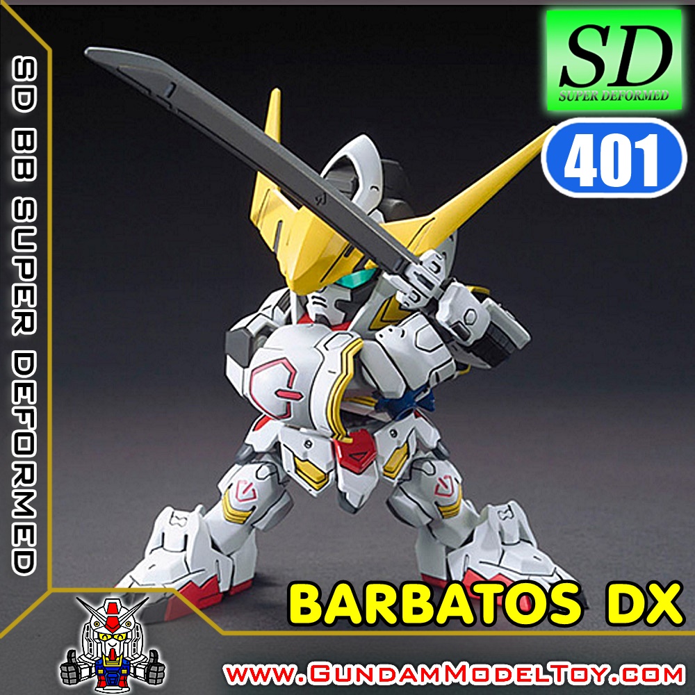 SD BB401 GUNDAM BARBATOS DX กันดั้ม บาร์บาทอส DX
