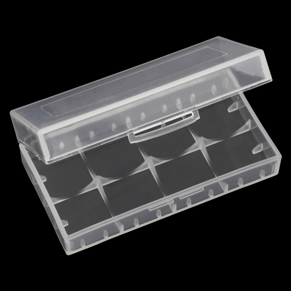 กล่องใส่แบตเตอรี่ เบอร์ 18650 แบบใส (18650 Battery Storage Box Case)
