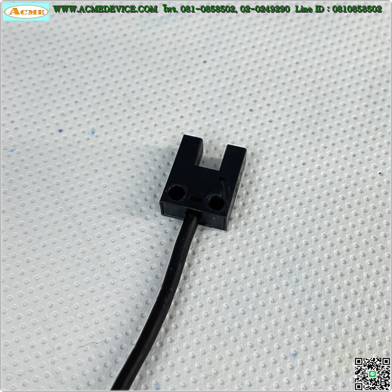 Photoelectric Omron รุ่น EE-SX914R, ระยะ 5mm, Light-ON, Dark-ON, NPN