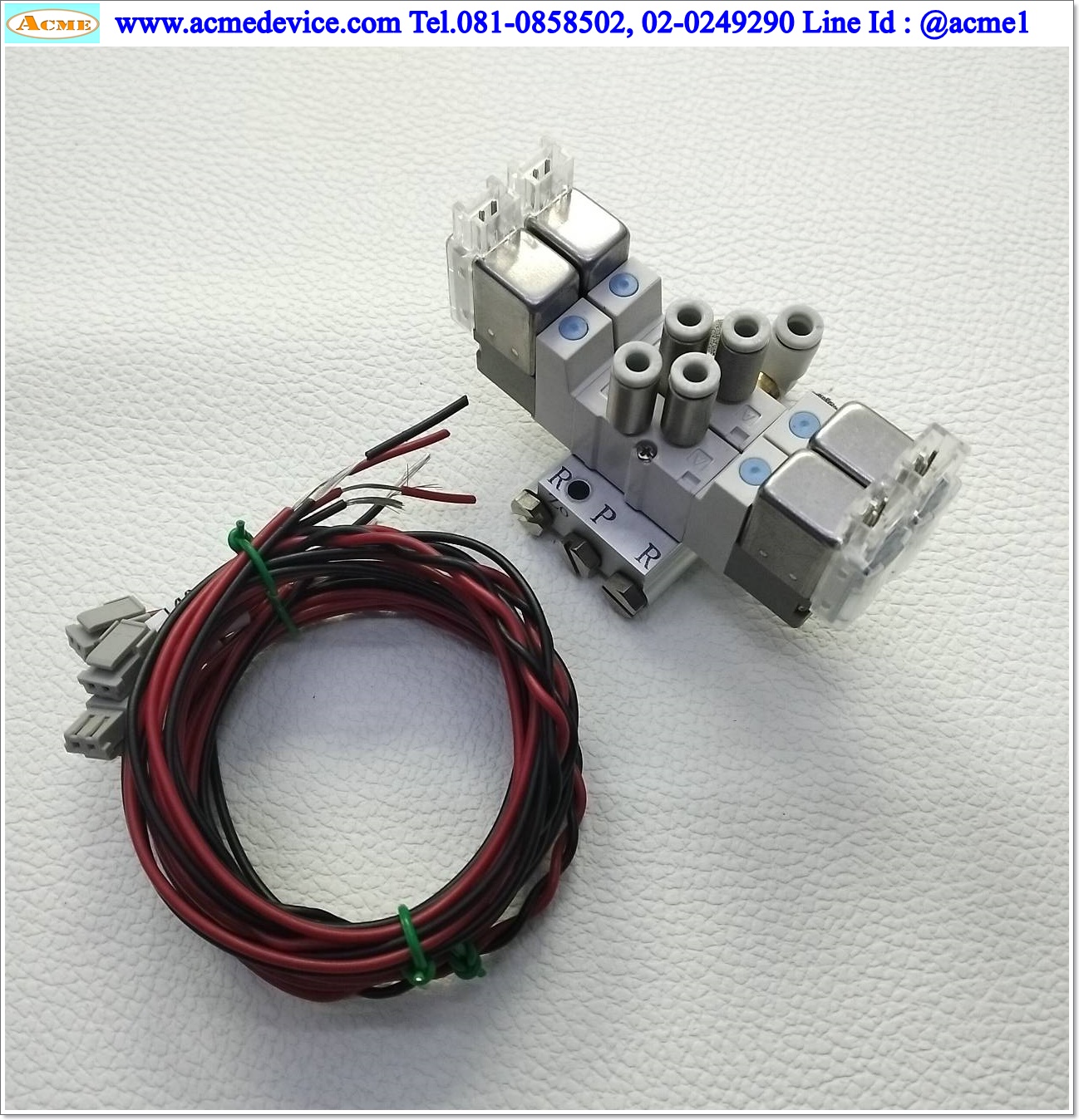 Solenoid Valve SMC รุ่น SYJ3223-5MOZ-M3 (2), Coil 24 Vdc