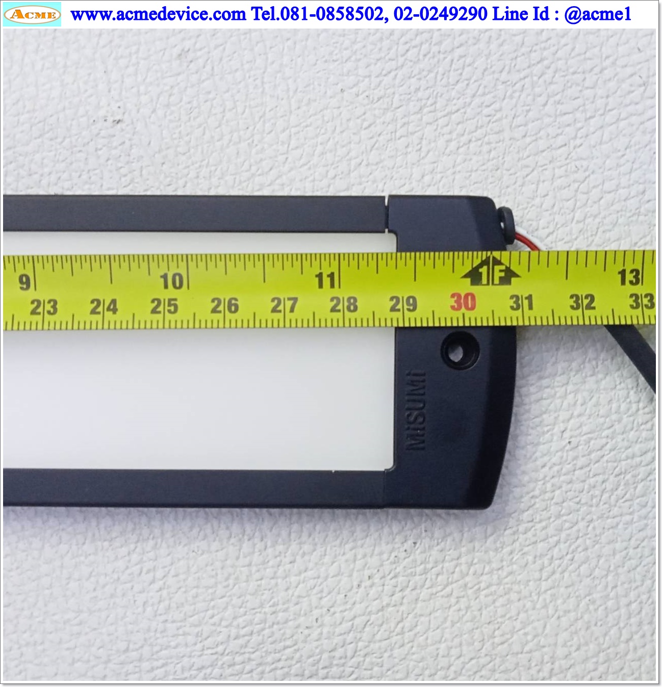 Lighting Misumi รุ่น LEDV290-W, 24Vdc, ยาว 310 mm.