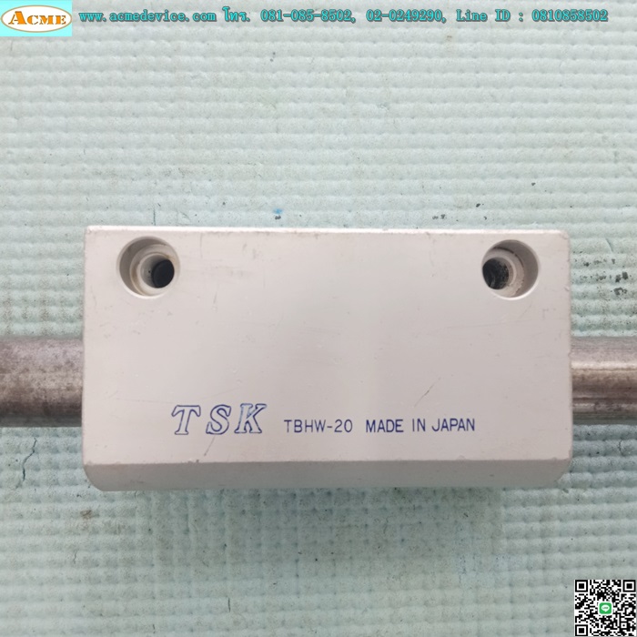 Linear Bushing and Shafts TSK รุ่น TBW-20, เพลาโต 20 mm x 505 mm
