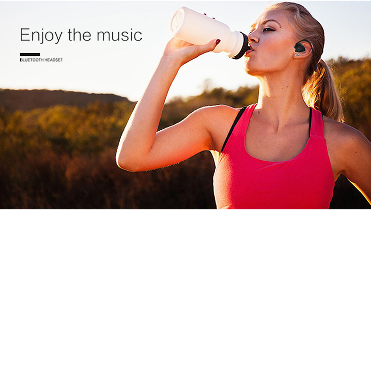 หูฟังบลูทูธ Awei A840BL สีดำ