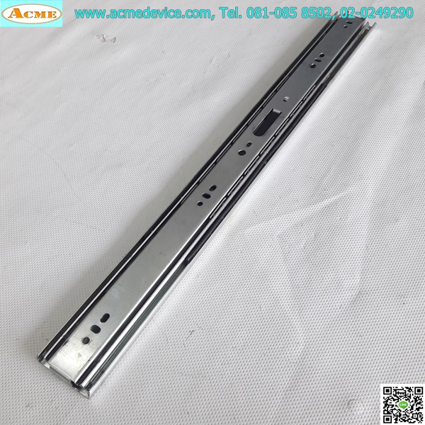 รางสไลด์, รางลิ้นชักลูกปืนขนาด 45 mm. x 450 mm., ระยะชัก 255 mm.