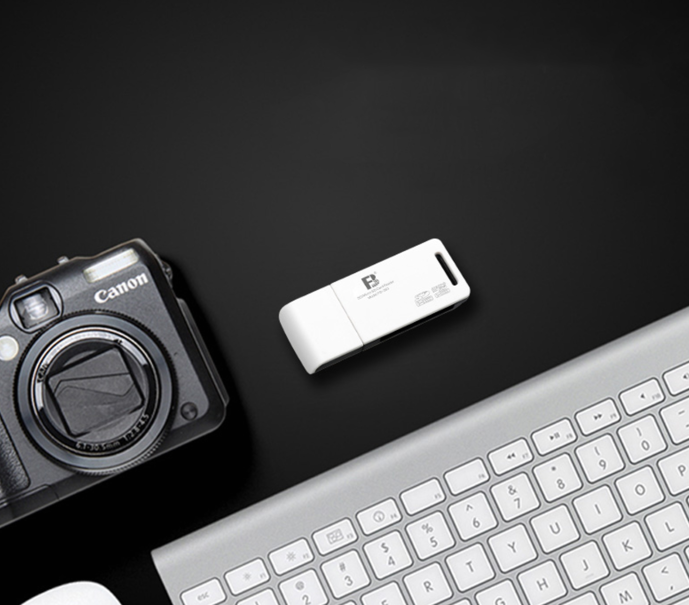 FB USB2.0 SD&TF CARD READER ตัวอ่านเมมโมรี่การ์ดราคาถูก