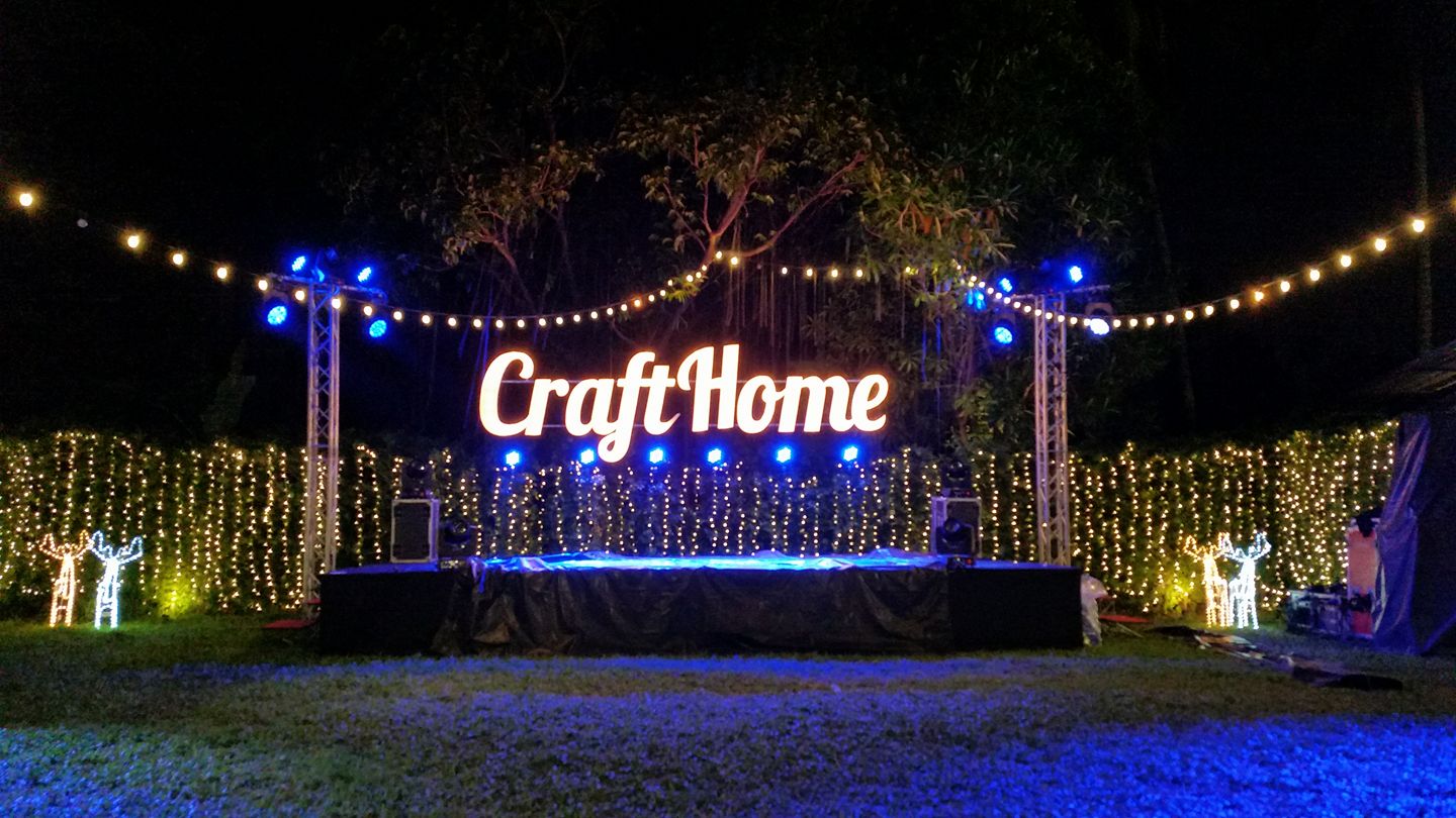 ป้ายไฟปิงปอง CRAFT HOME : ร้าน HANG OUT ใหม่ล่าสุดของชาวพระราม 2 #ป้ายพระราม2