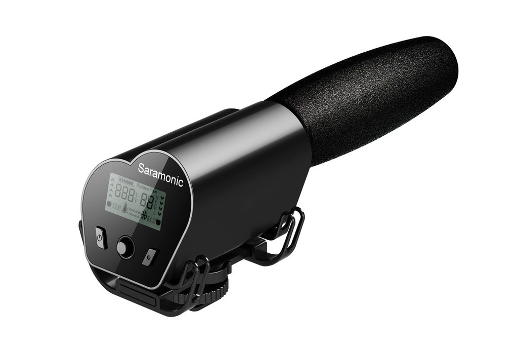 Saramonic Vmic Recorder Microphone with LCD monitor for DSLR Cameras and Camcorders รับประกันศูนย์ไทย 1 ปี