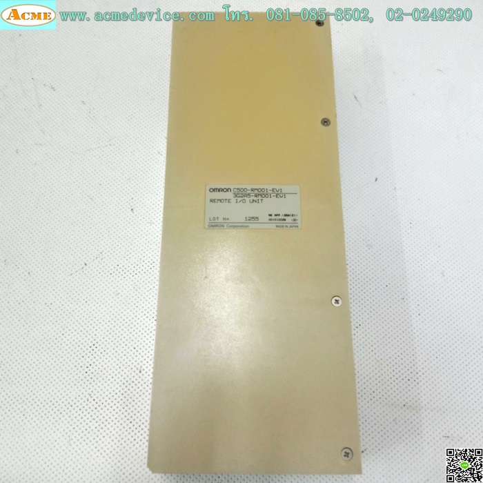 PLC Omron รุ่น C500-RM001-EV1, 3G2A5-RM001-EV1, Remote I/O Unit