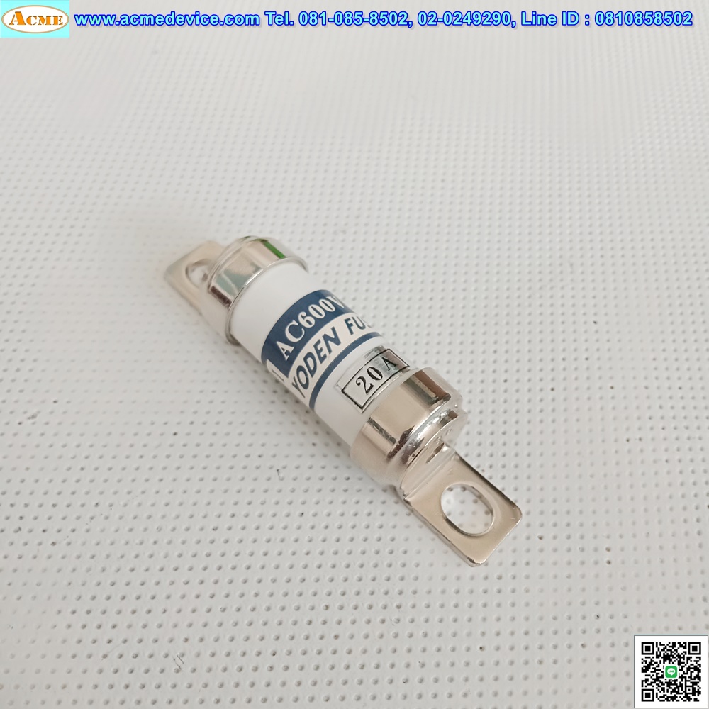 Fuse Yoden รุ่น UR61, 600Vac, 20A