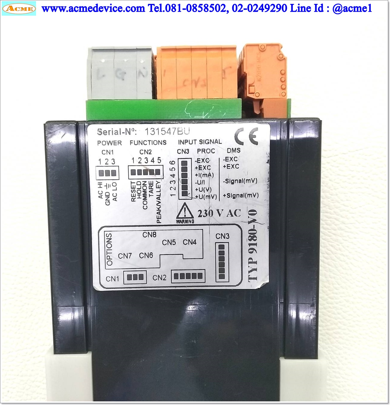 Digital Display for Strain Bursterl รุ่น 9180-V0104, RS232 or RS485, Sersor Type 86403-5160