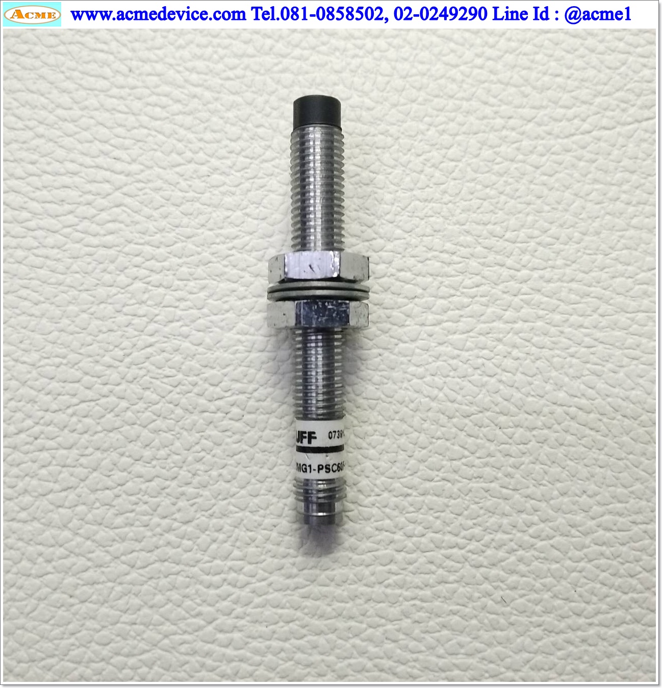 Proximity Balluff รุ่น BES M08MG1-PSC60F-S49G, M8, ระยะ 6 mm, PNP, NO,Unshielded