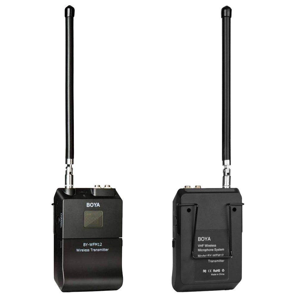 Microphone BOYA BY-WFM12 New VHF Wireless Microphone รับประกันศูนย์ไทย 1 ปี