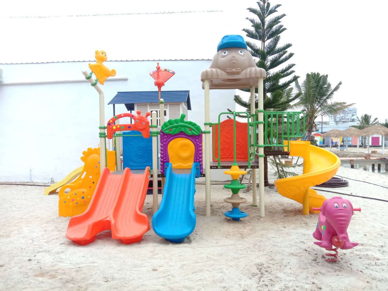 เครื่องเล่นสนาม ชุด เจ้าตูบเพื่อนรัก เครื่องเล่นสร้างความสุข