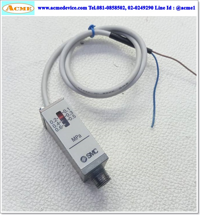 Pressure SMC รุ่น IS10-01-6, Pressure Range 0.1 to 0.6 MPa, 1/8