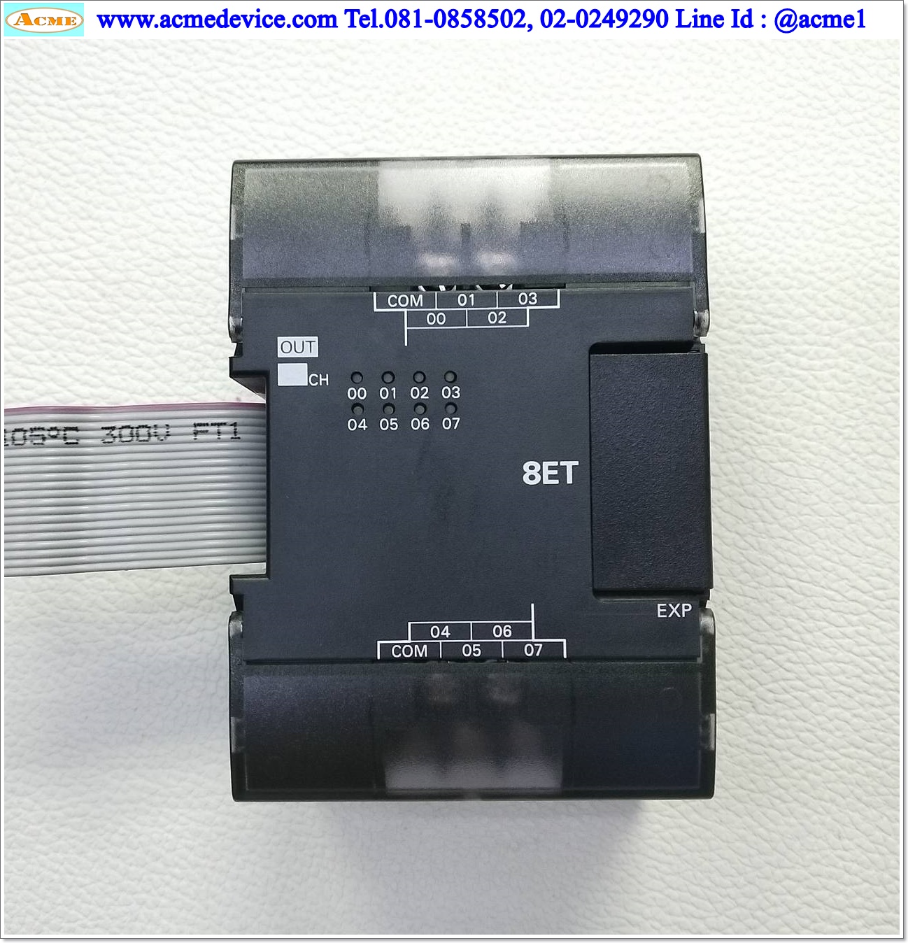 PLC Omron รุ่น CP1W-8ET, 8 Out Unit