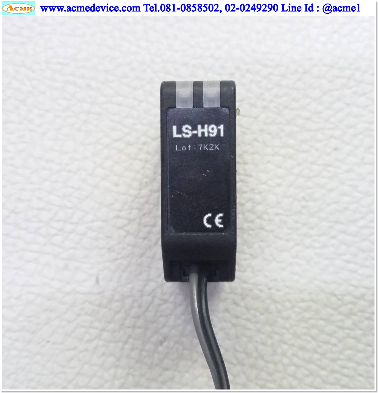 Laser Amp Panasonic/SUNX รุ่น LS-401 & LS-H91, ระยะ 7M., NPN (ใช้กับแผ่นสะท้อน) (ไม่มีฝา)