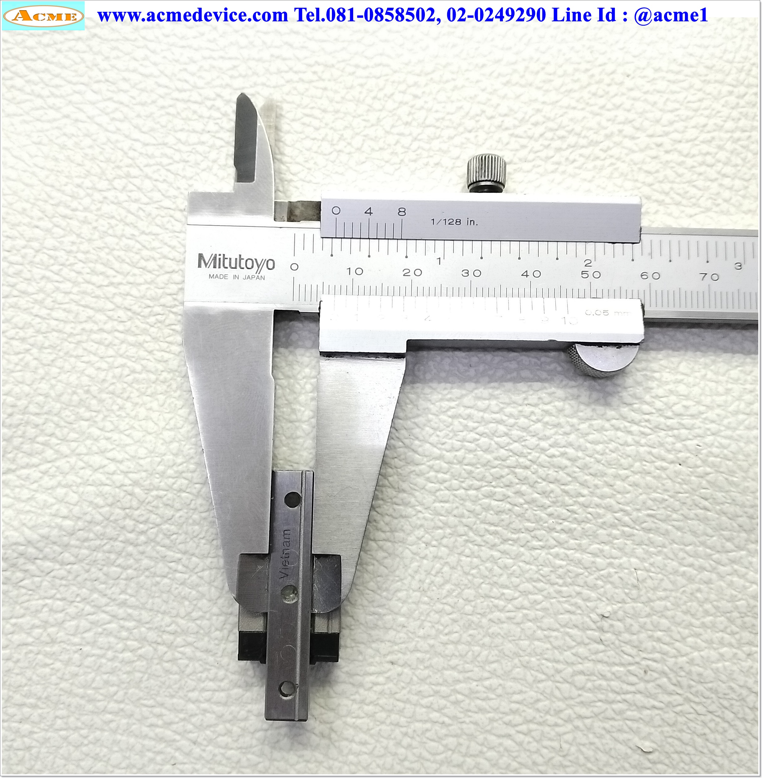 Linear Block and Rail Misumi รุ่น SSEB8, รางสไลด์ขนาด 7 mm. x 40 mm.