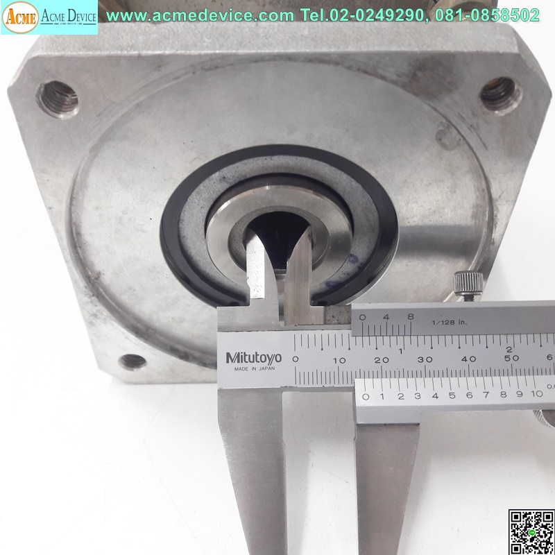 Gear Head SAKANISHISEIKI รุ่น VIG075-0090, Ratio 9:1, เข้า 16 mm, ออก 24mm, (for 750w lo)