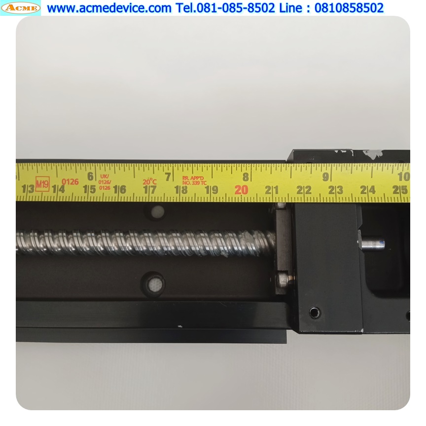 แกนสําเร็จรูป Ball Screw Kuroda รุ่น SE3010A-300U-A1CZ-AD092, ขนาด 80 mm x 375 mm, Stroke 210 mm, Pit 10 mm