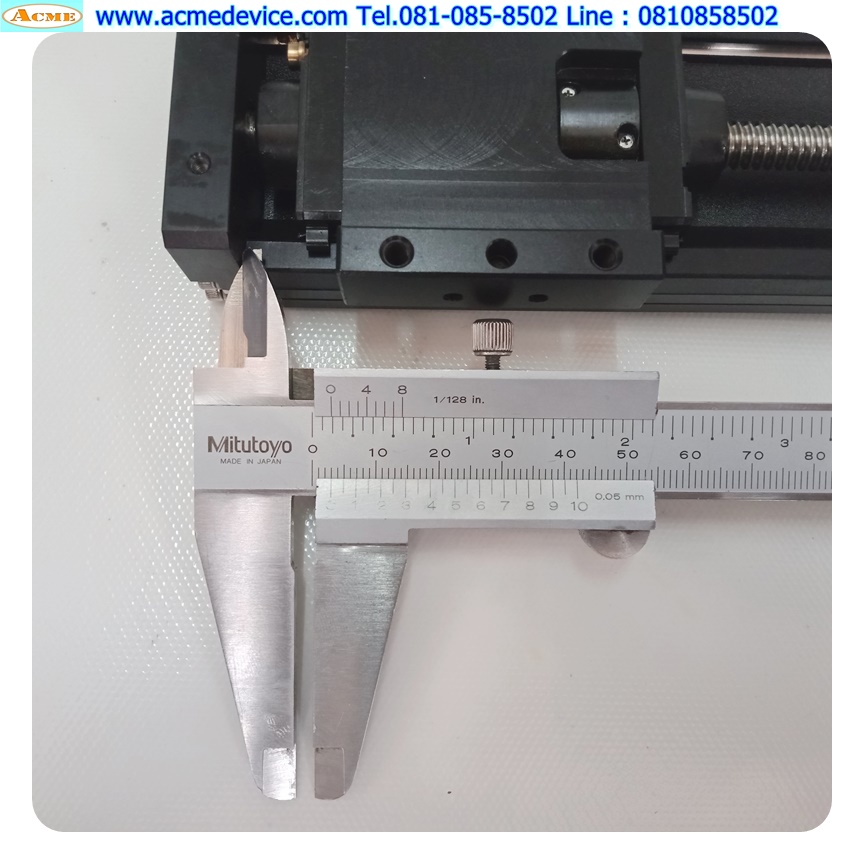 แกนสําเร็จรูป Ball Screw Misumi รุ่น LX26, ขนาด 60 mm x 220 mm, Stroke 70 mm, Pit 2