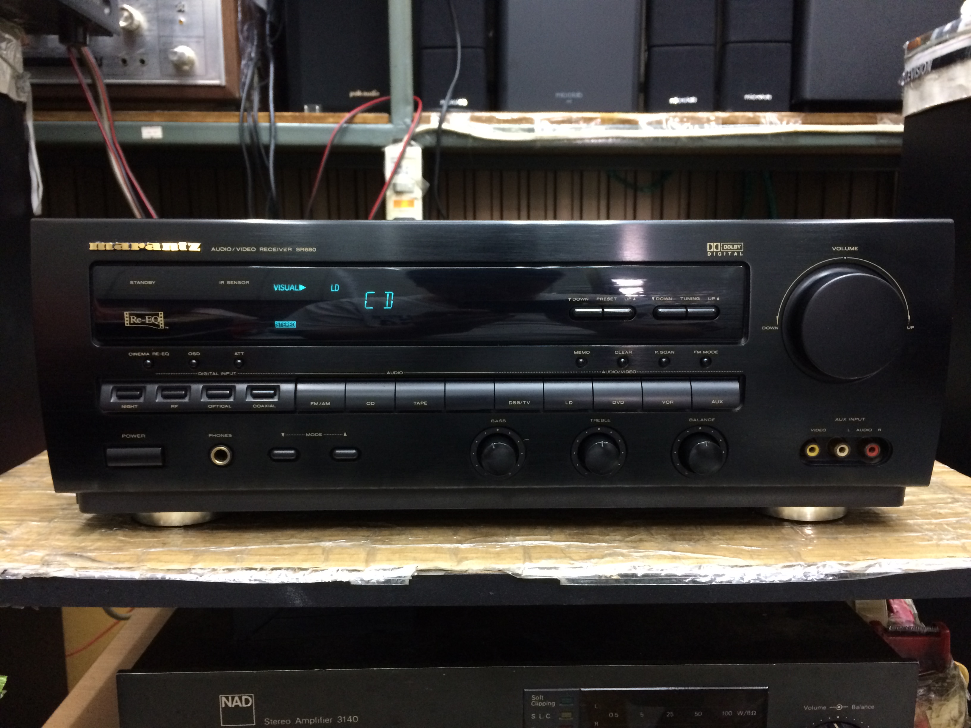 Marantz SR680 Audio Video Reciever