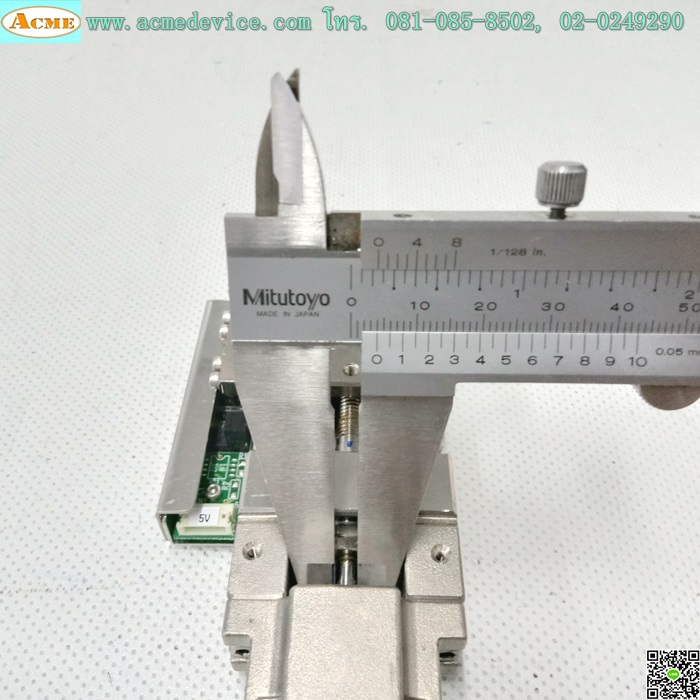 แกนสําเร็จรูป Ball Screw Misumi รุ่น XYMSG413-RA5PAP, ขนาด 40 mm x 100 mm, Stroke 16 mm, Pit 2 mm