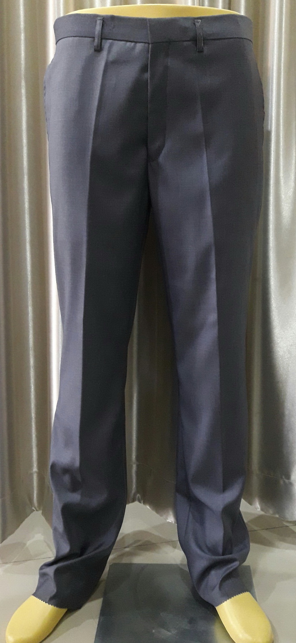 กางเกงขายาวผู้ชายสีเทา (Size : XL)