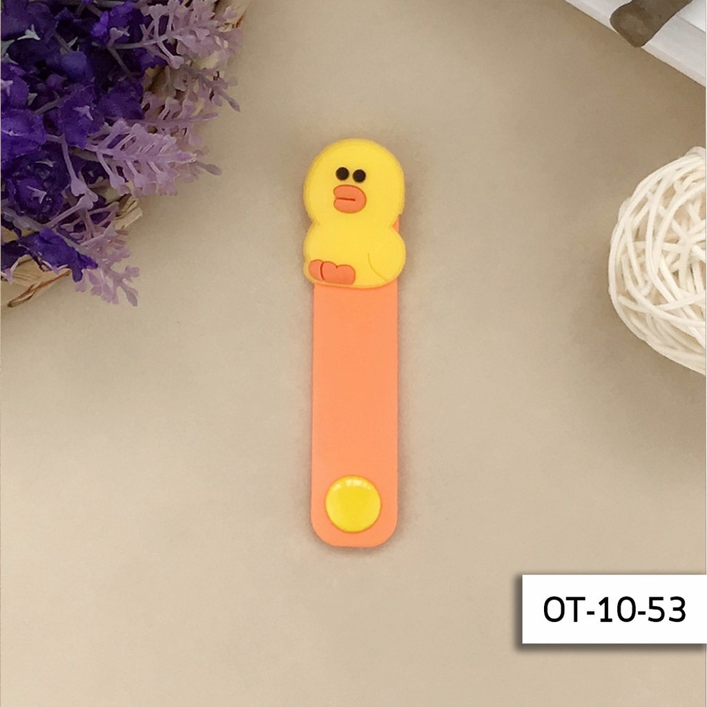 ที่รัดสายชาร์จและสายหูฟัง 3ชิ้น ระบุลายในหมายเหตุ ราคา 23