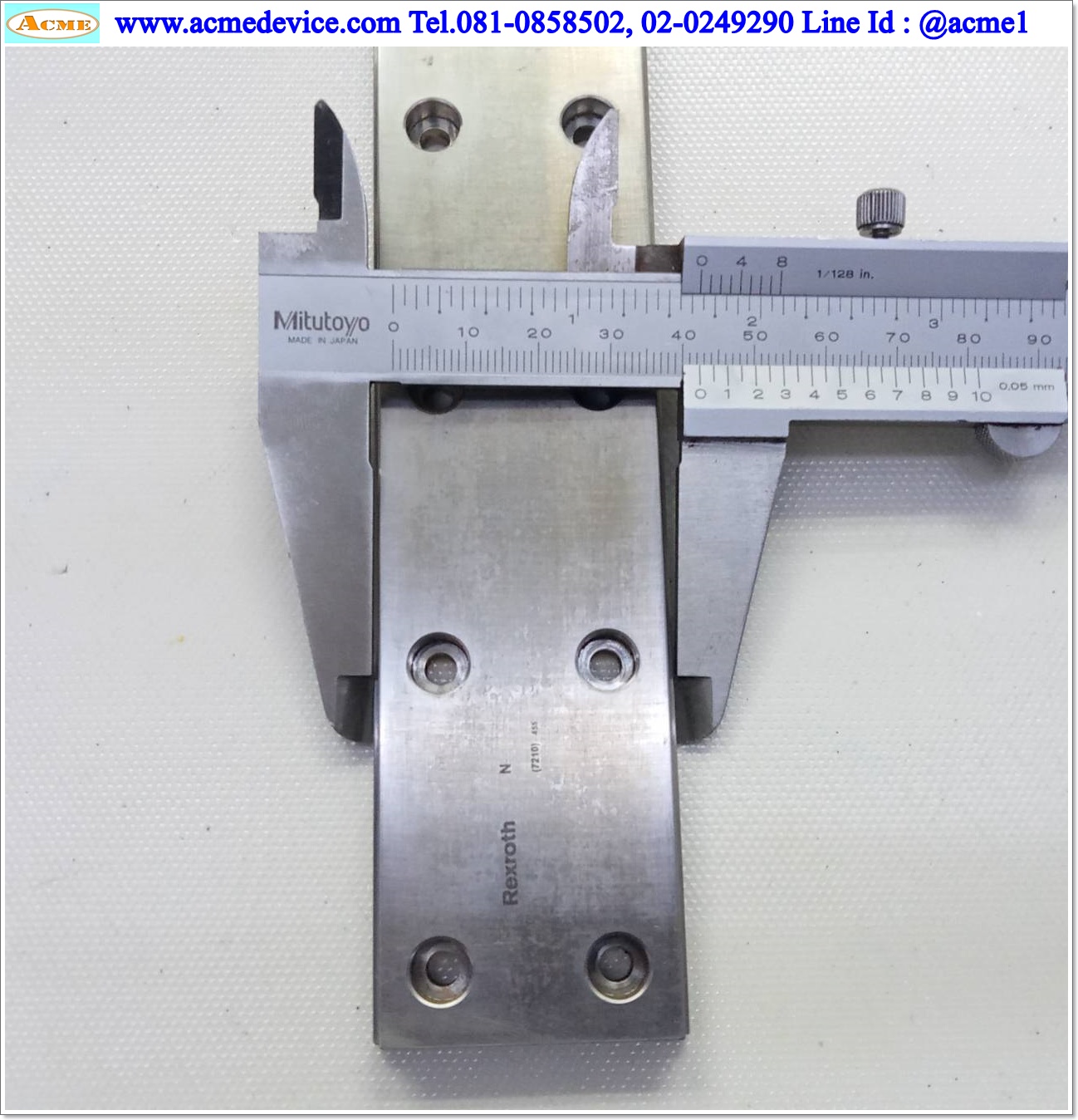 Linear Rail Rexroth รุ่น R045550431, N 7210, ขนาด 42 x 335 mm.