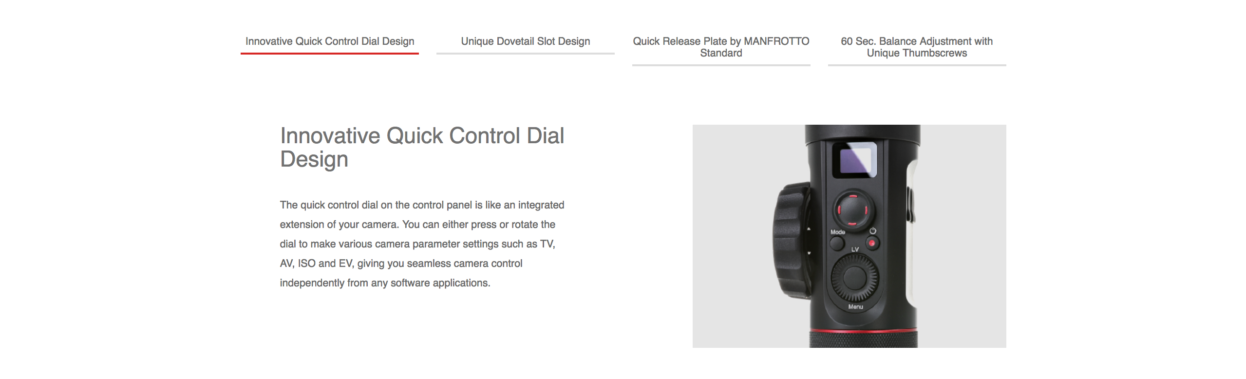 Zhiyun-Tech Crane2 3-Axis Handheld Gimbal Stabilizer (อุปกรณ์กันสั่นสำหรับกล้องDSLR)