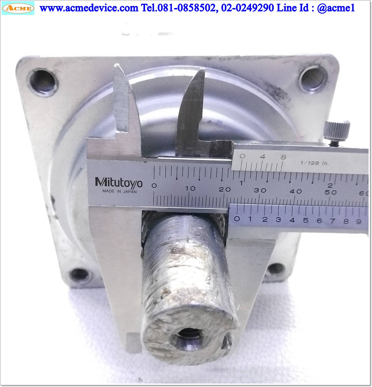 Gear Head Nidec Shimpo รุ่น VRXF-20D-K-19DC19,Ratio 20:1, (เพลาเข้า 18 mm., ออก 24 mm.), for 750W