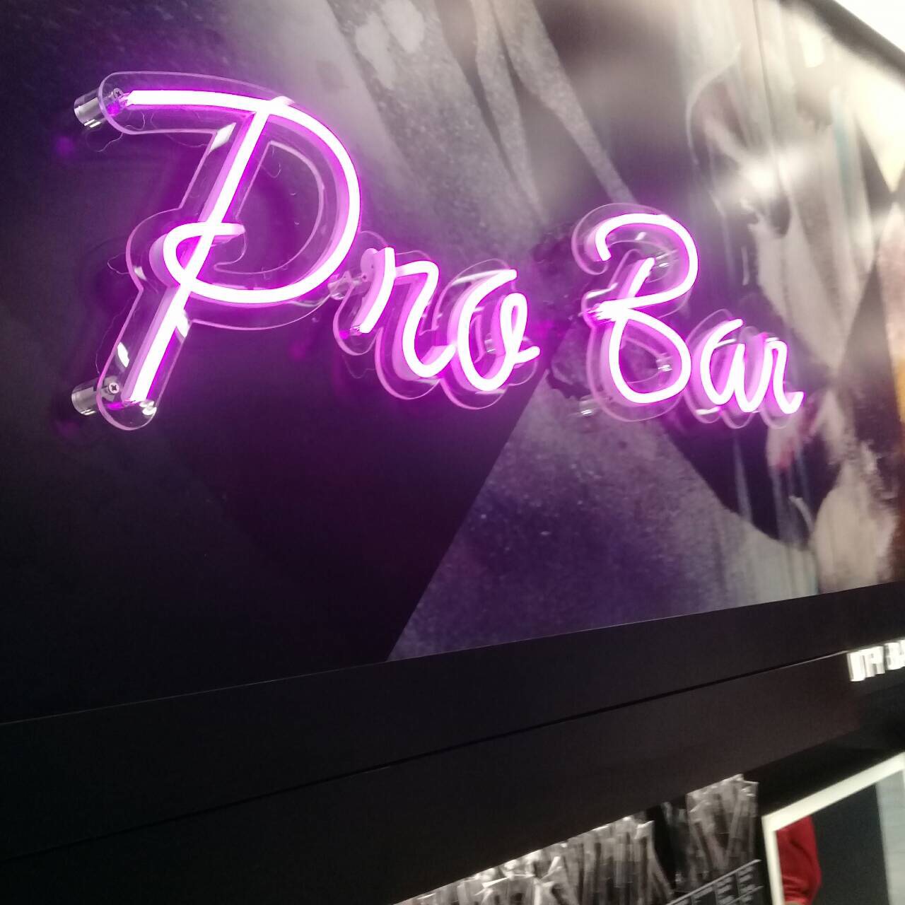 ป้ายไฟนีออนดัด สีพาสเทล #ProBar