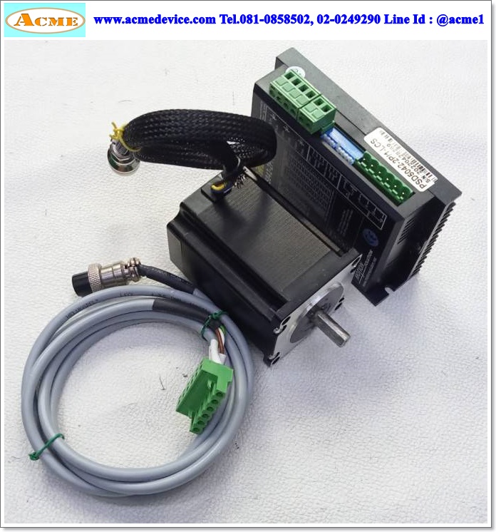 Stepping Driver Motionsolution รุ่น PSD5042-2P/1-LCS & Motor PSM57HS2A81-2P, 2 Phase, 2A
