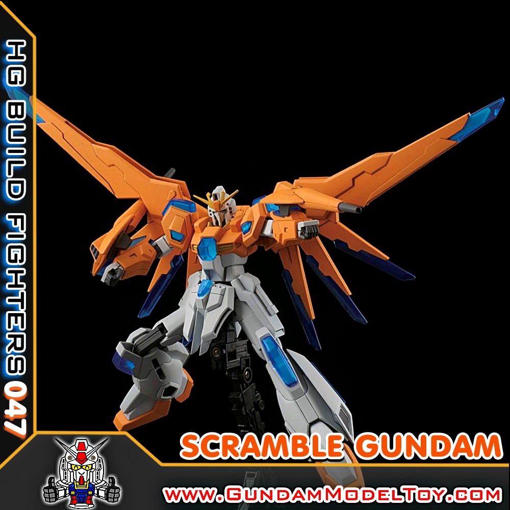 HGBF 1/144 SCRAMBLE GUNDAM สแครมเบิ้ล กันดั้ม