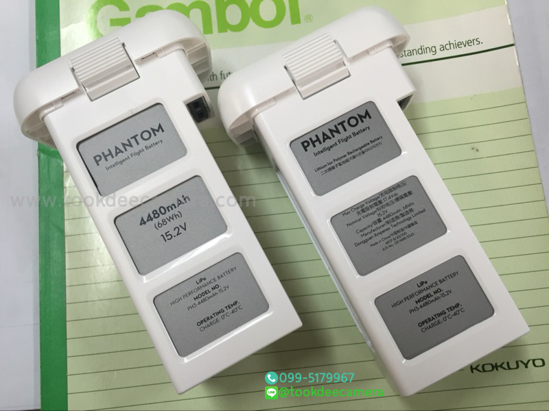แบตเตอรี่สำหรับDji Phantom 3 Batteryของแท้