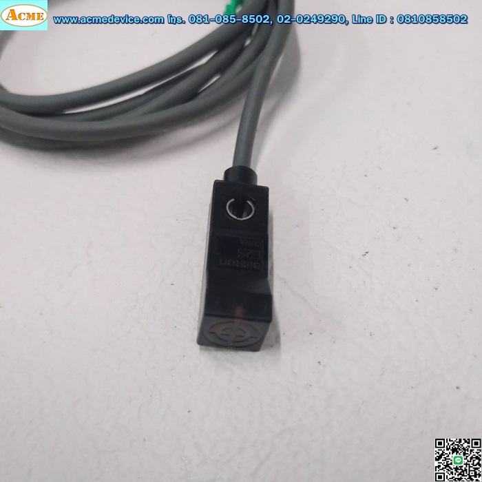 Proximity Omron รุ่น E2S-Q21, Front 8x8, ระยะ 2.5mm, 2wire, NO, Unshielded, Inductive