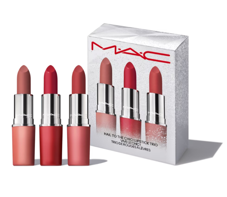 ลิปสติกแมค MAC Lip Set (3 pcs) Hail to the chic lipstick trio