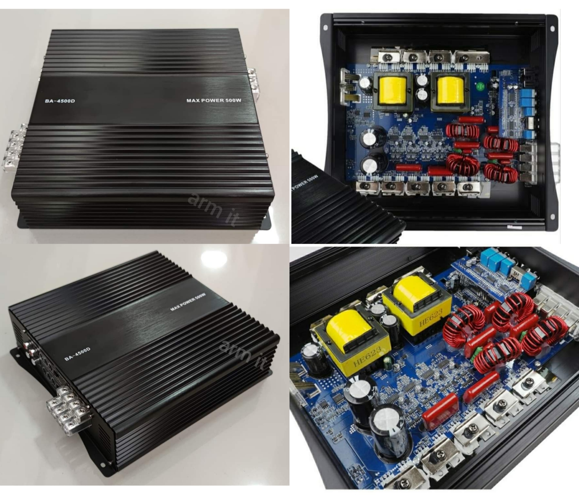 Digital 4CH 4x500W รุ่น BA-4500D