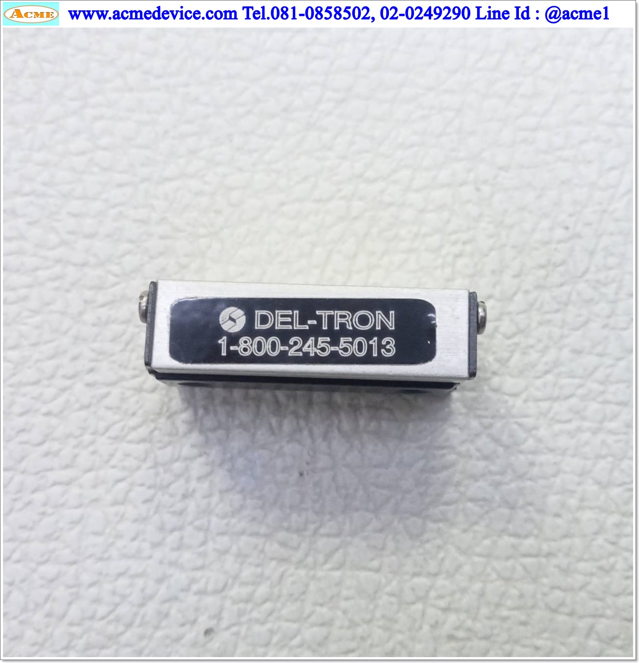 Linear Ball Slide Del-tron รุ่น 1-800-245-5013, 14 mm. x 29 mm., Stroke 15 mm.