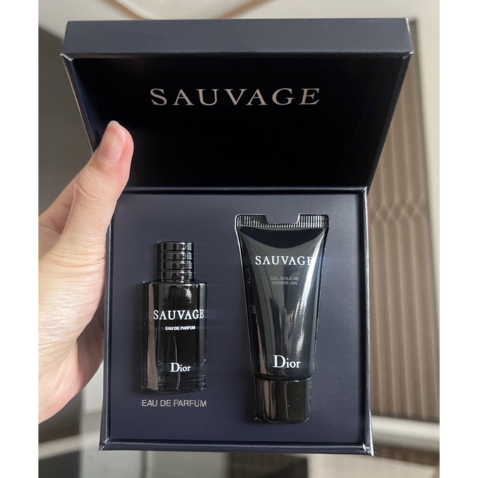 น้ำหอมดิออร์ Dior Sauvage EDP 10ml + SG 20ml Set