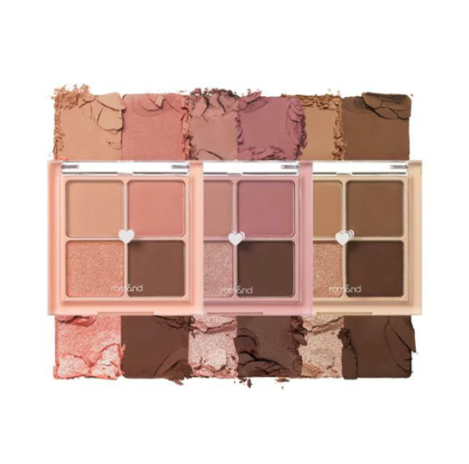 พาเลทอายแชโดว์โรแมนด์ Romand Better Than Eyes Palette #03 Dry Ragras